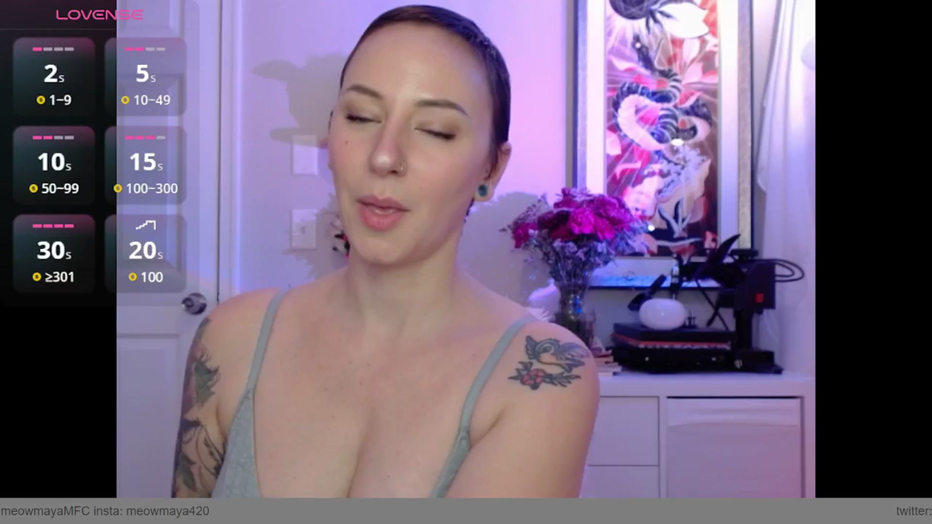 Gallery image thumbnail from MeowMaya's myfreecams stream on, 02/18/2025, 03:51 image 11 of 20