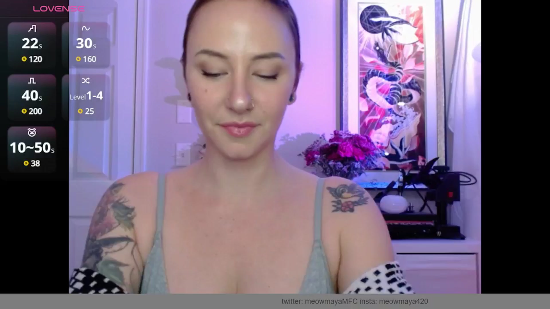 Gallery image thumbnail from MeowMaya's myfreecams stream on, 02/18/2025, 03:51 image 2 of 20