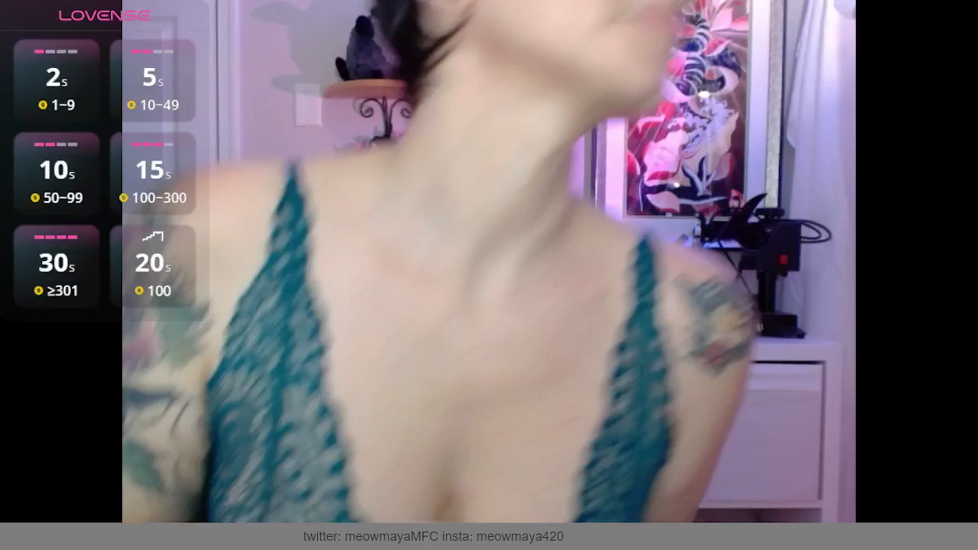 Gallery image thumbnail from MeowMaya's myfreecams stream on, 03/17/2025, 17:11 image 11 of 20
