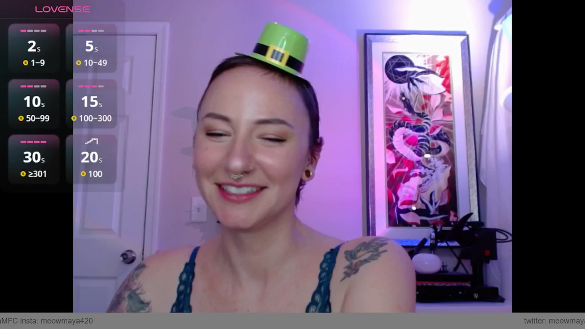 Gallery image thumbnail from MeowMaya's myfreecams stream on, 03/17/2025, 20:42 image 5 of 20
