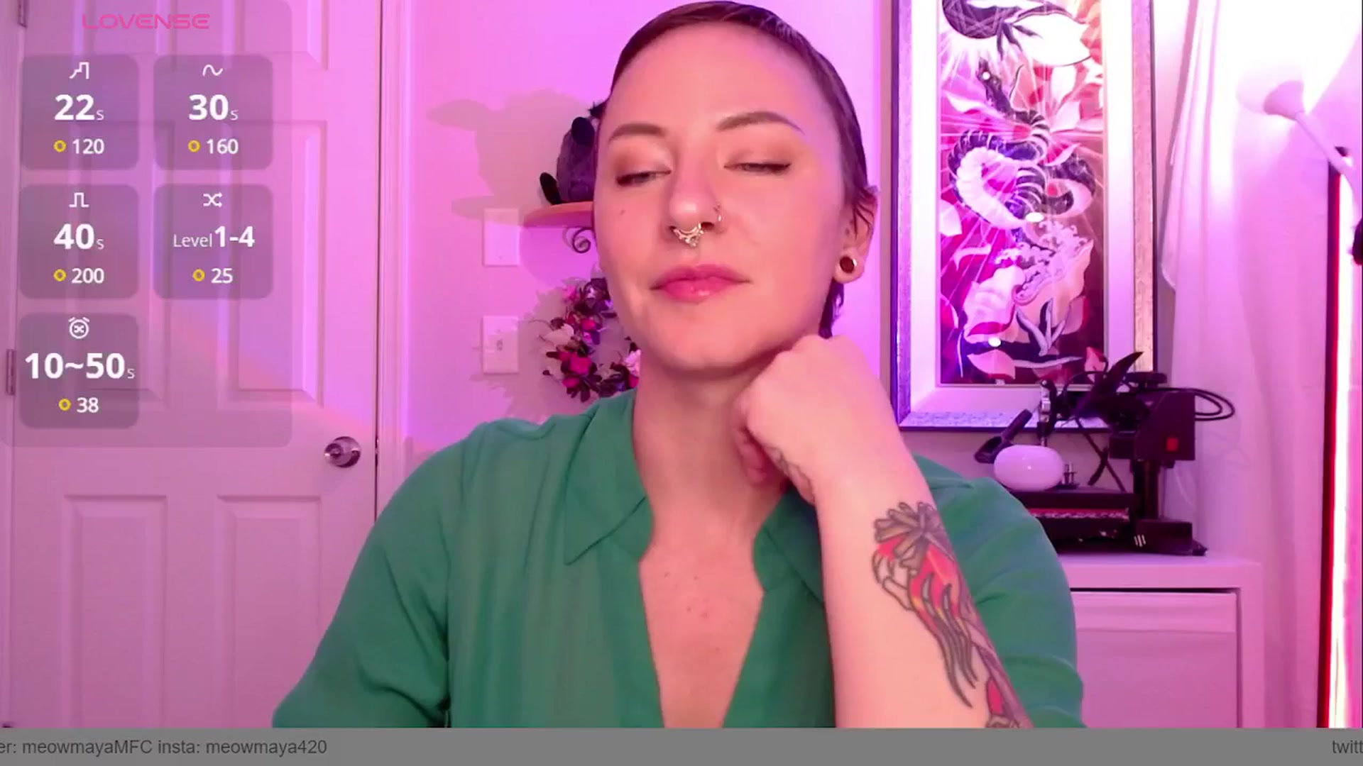 Gallery image thumbnail from MeowMaya's myfreecams stream on, 03/18/2025, 01:52 image 1 of 20