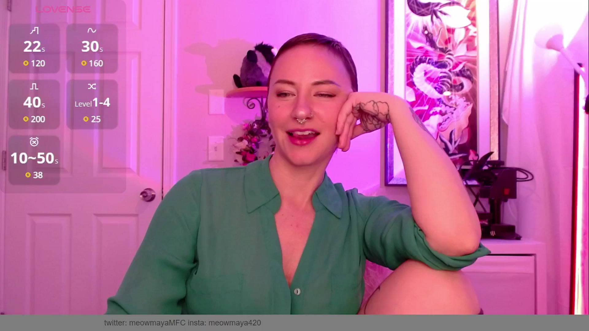 Gallery image thumbnail from MeowMaya's myfreecams stream on, 03/18/2025, 01:52 image 12 of 20