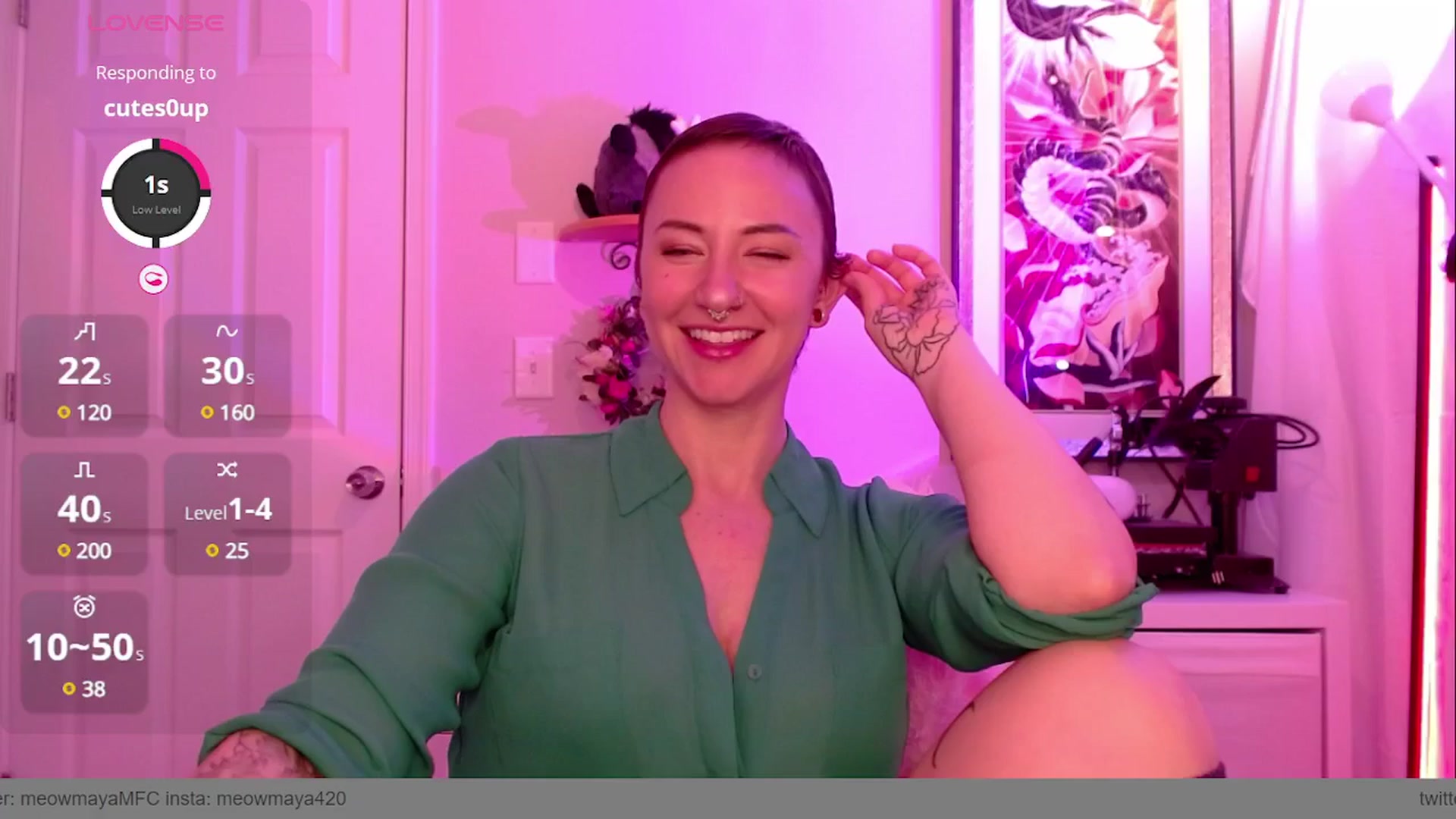 Gallery image thumbnail from MeowMaya's myfreecams stream on, 03/18/2025, 01:52 image 13 of 20