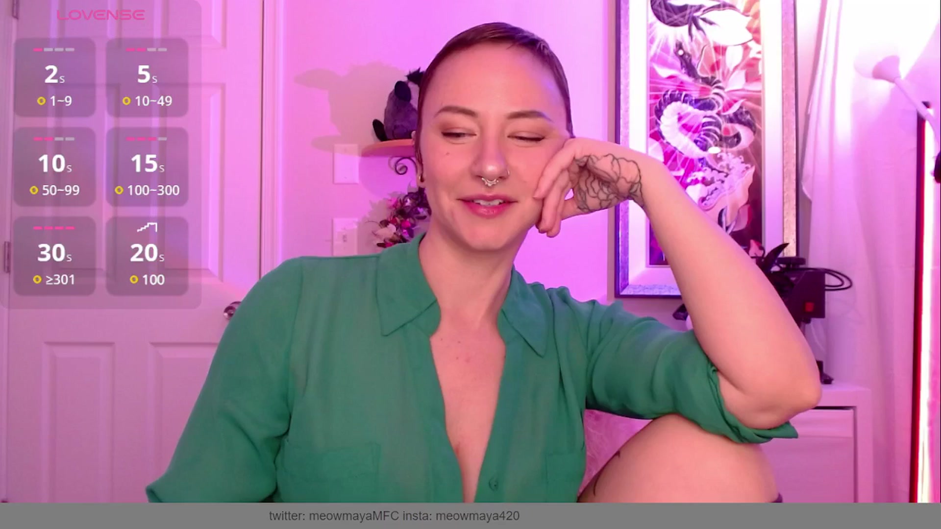 Gallery image thumbnail from MeowMaya's myfreecams stream on, 03/18/2025, 01:52 image 9 of 20