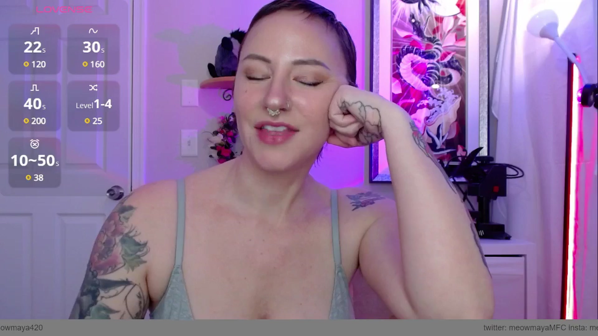 Gallery image thumbnail from MeowMaya's myfreecams stream on, 03/24/2025, 20:32 image 20 of 20