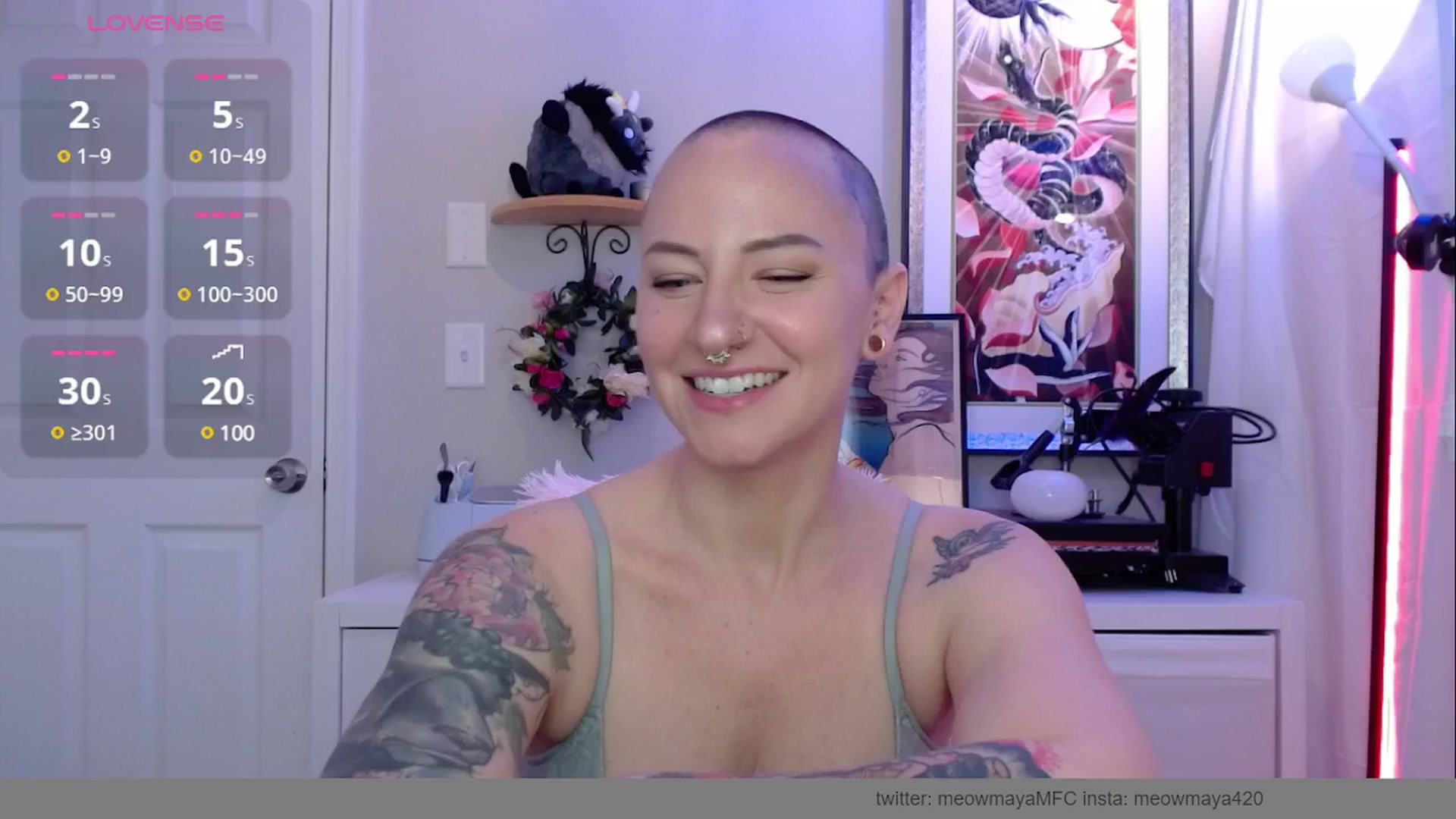 Gallery image thumbnail from MeowMaya's myfreecams stream on, 03/28/2025, 19:17 image 19 of 20