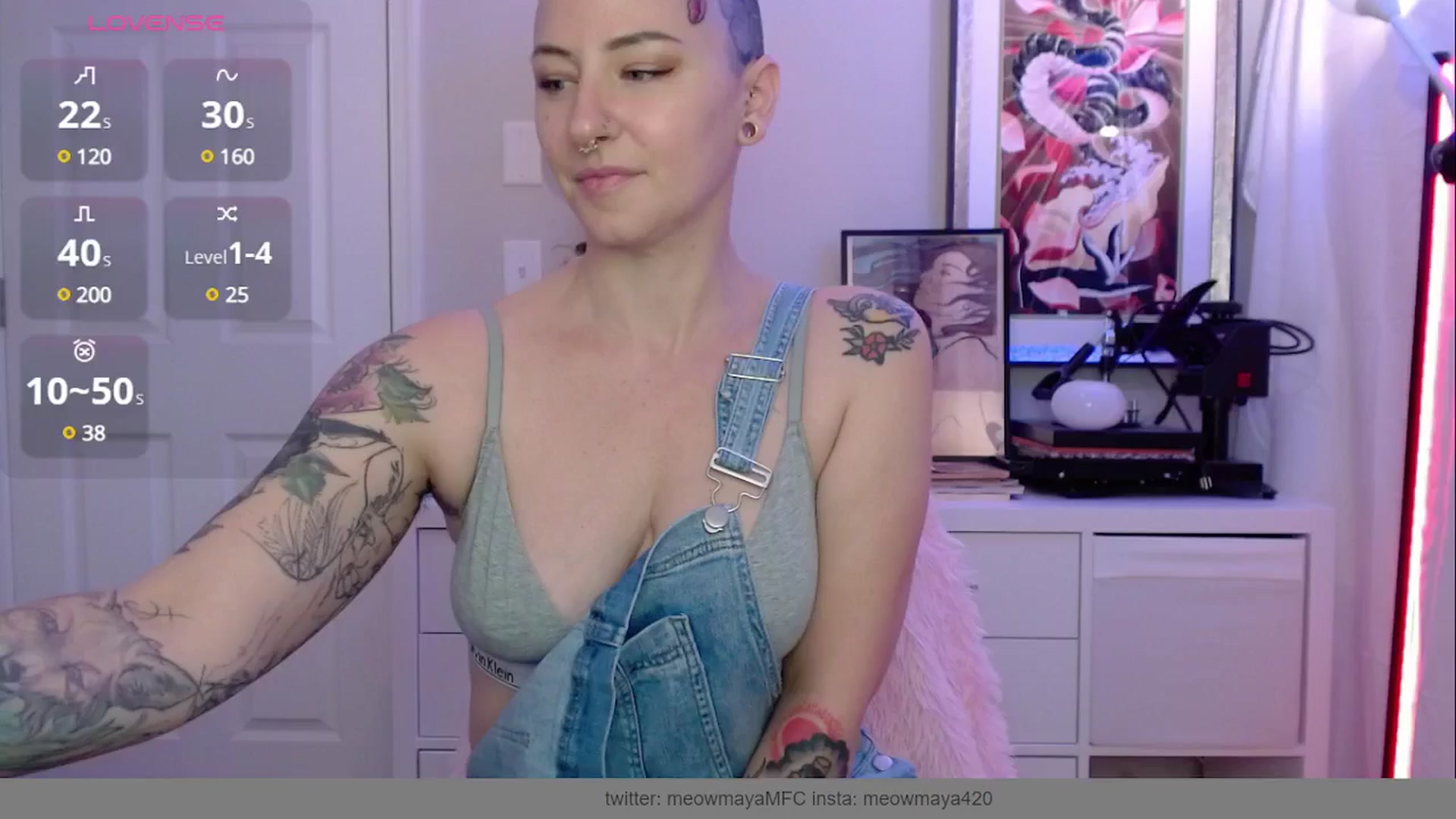 Gallery image thumbnail from MeowMaya's myfreecams stream on, 04/04/2025, 16:32 image 13 of 20