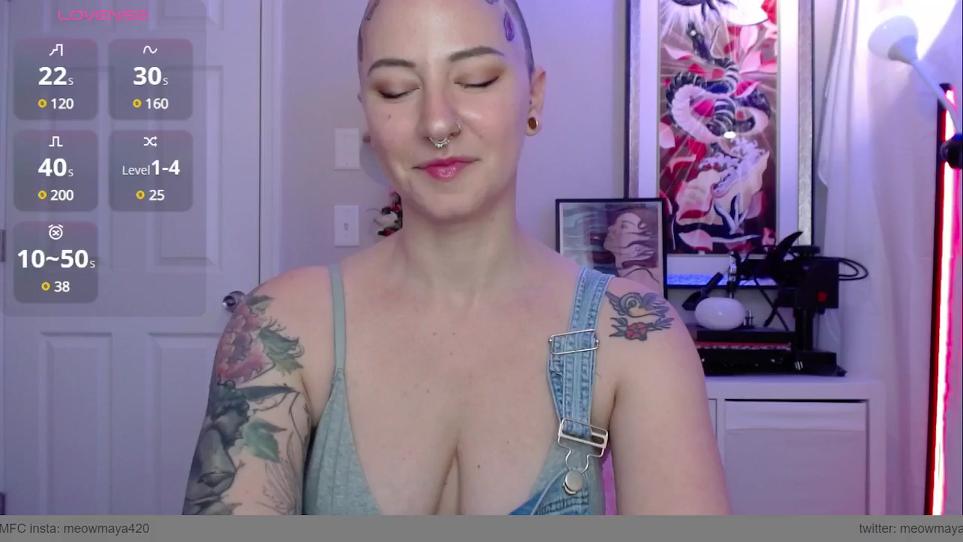 Gallery image thumbnail from MeowMaya's myfreecams stream on, 04/04/2025, 16:32 image 16 of 20