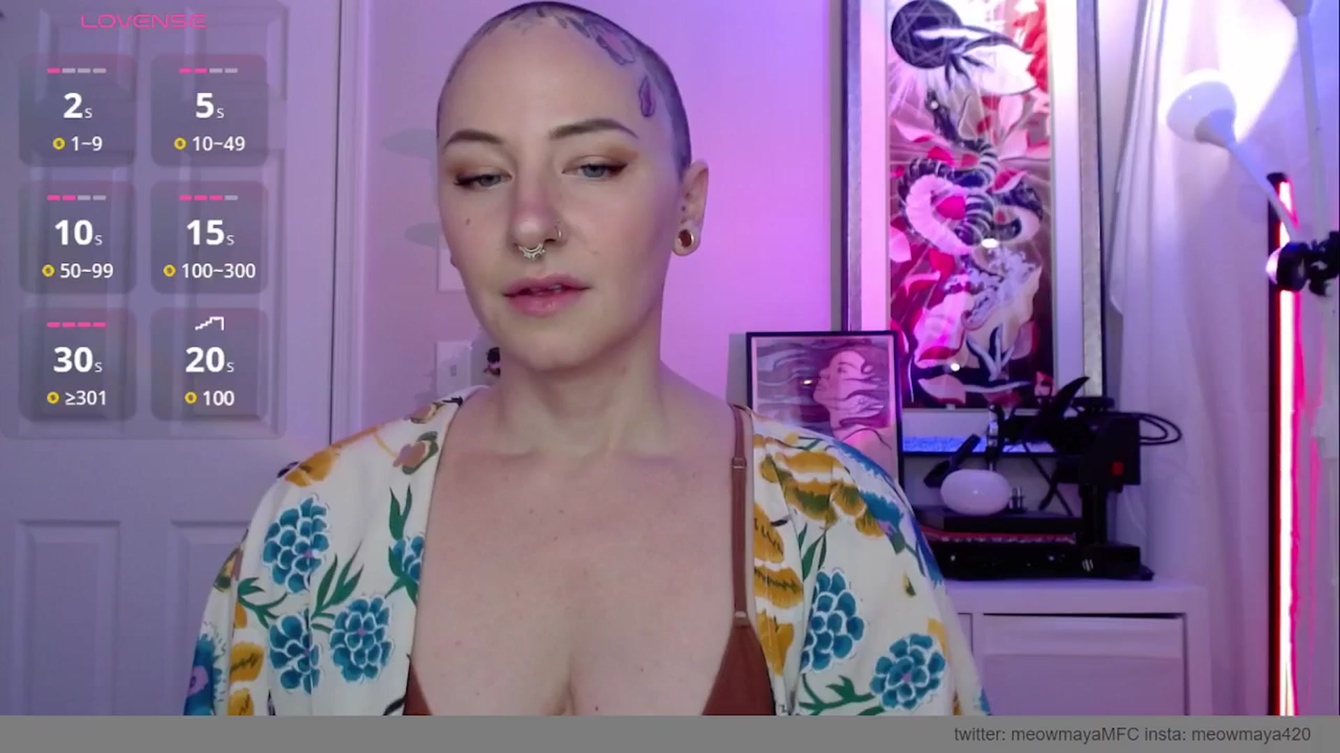 Gallery image thumbnail from MeowMaya's myfreecams stream on, 04/07/2025, 18:50 image 8 of 20