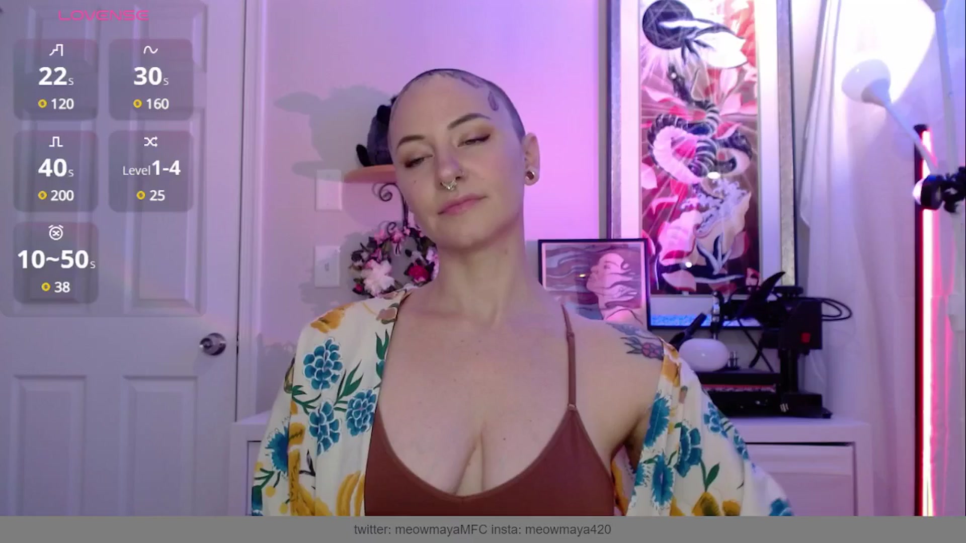 Gallery image thumbnail from MeowMaya's myfreecams stream on, 04/07/2025, 18:50 image 11 of 20