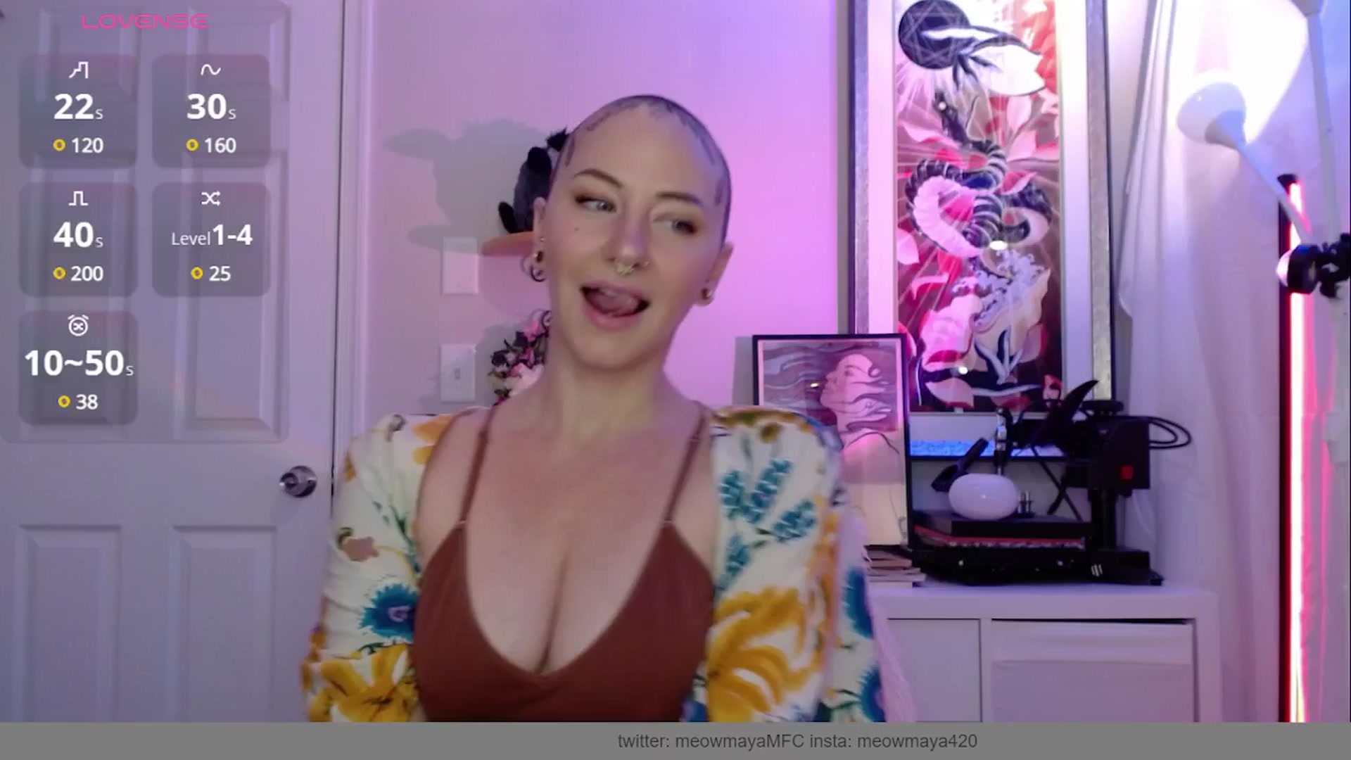 Gallery image thumbnail from MeowMaya's myfreecams stream on, 04/07/2025, 18:50 image 3 of 20
