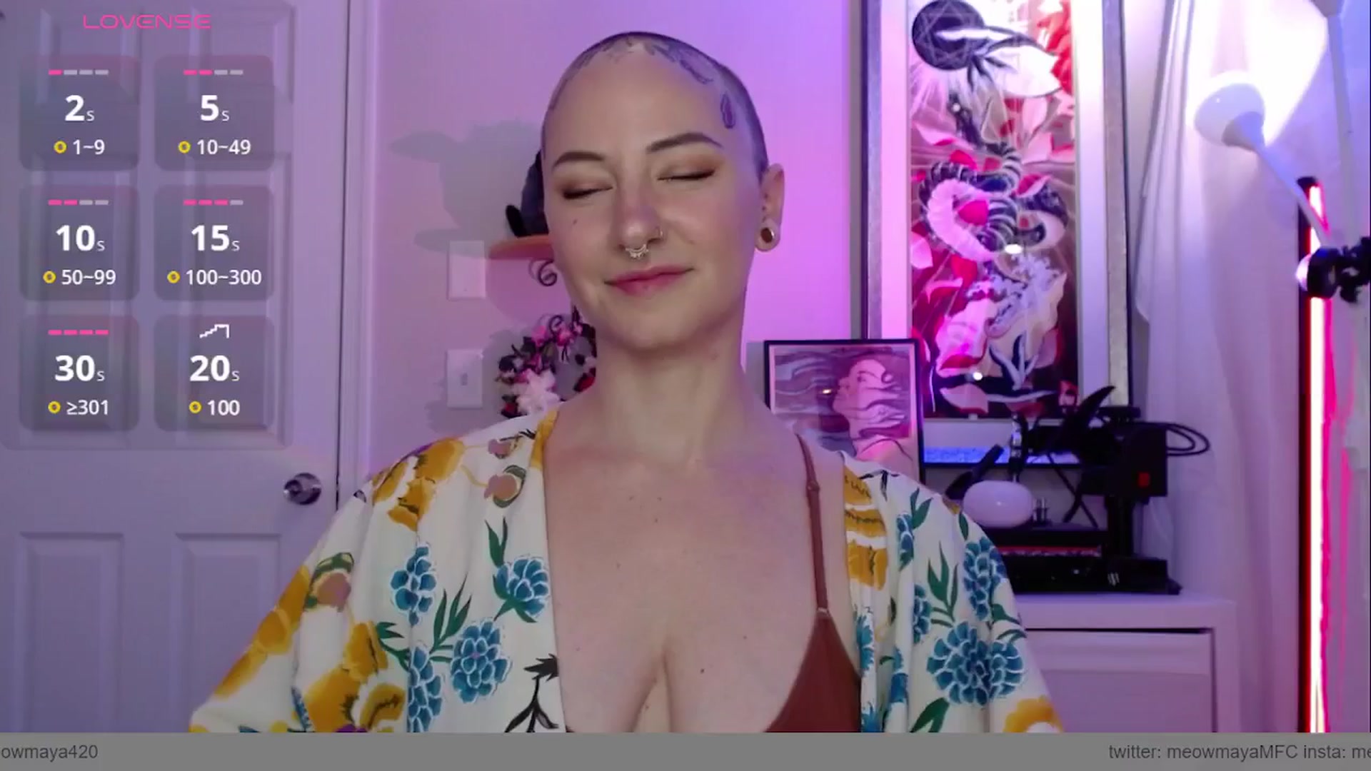 Gallery image thumbnail from MeowMaya's myfreecams stream on, 04/07/2025, 18:50 image 10 of 20