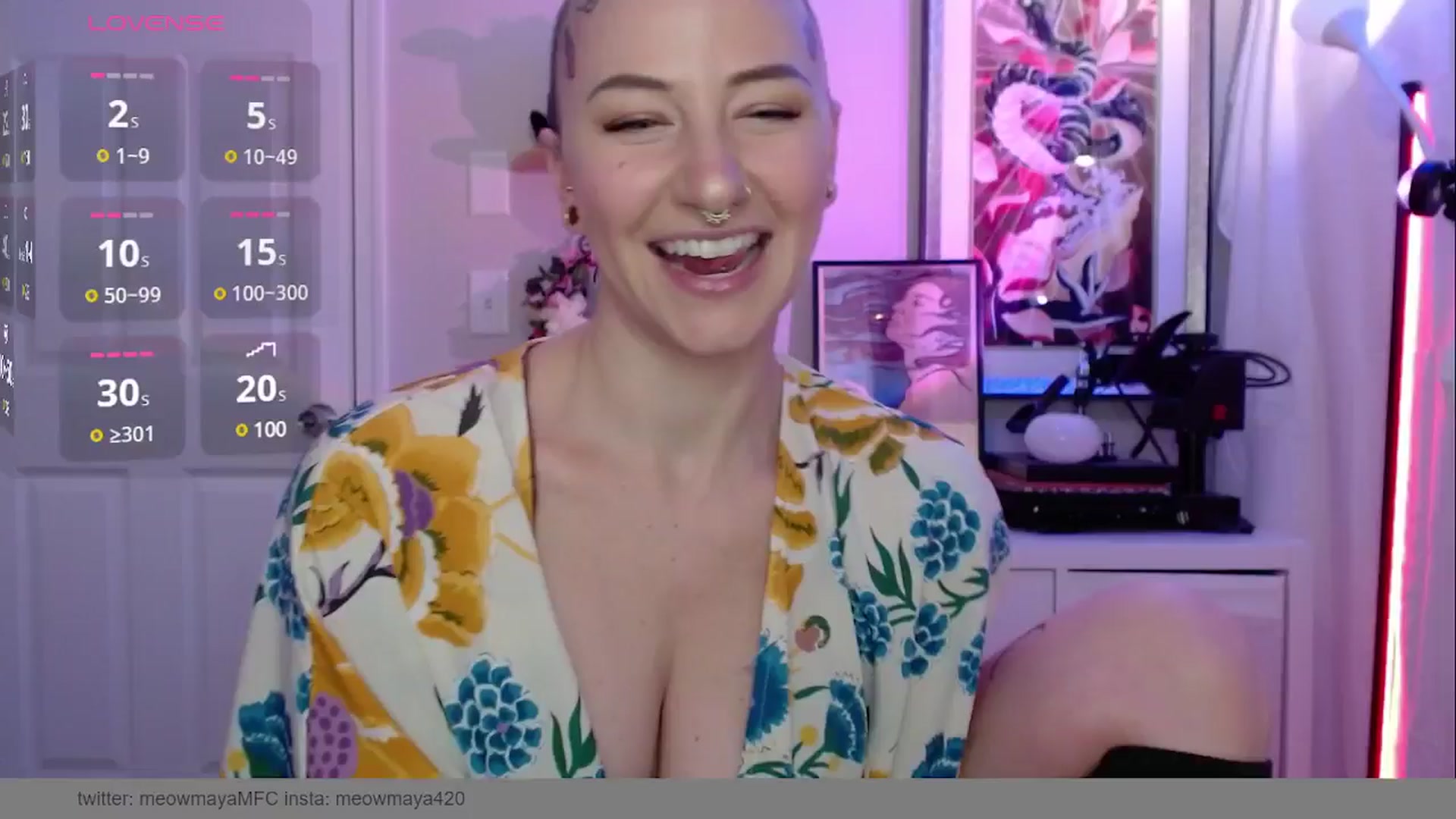 Gallery image thumbnail from MeowMaya's myfreecams stream on, 04/07/2025, 18:50 image 14 of 20