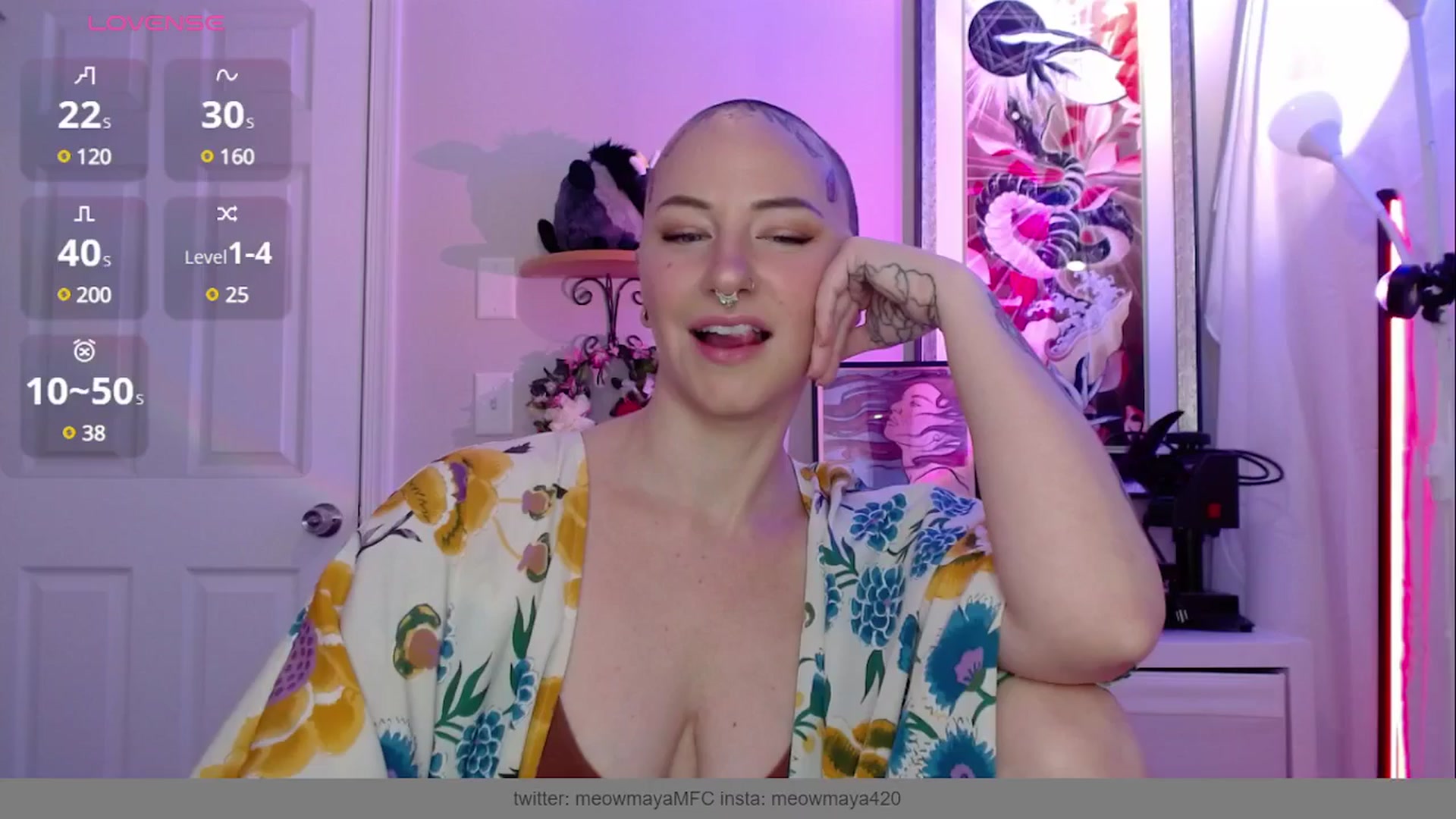 Gallery image thumbnail from MeowMaya's myfreecams stream on, 04/07/2025, 18:50 image 4 of 20