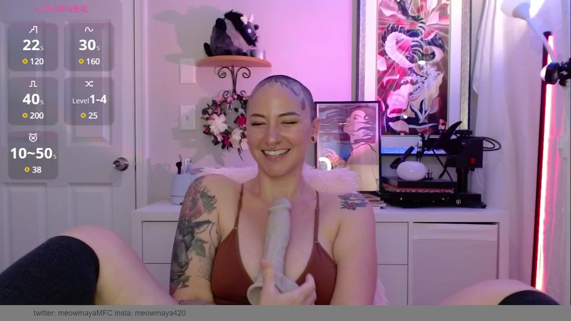 Gallery image thumbnail from MeowMaya's myfreecams stream on, 04/07/2025, 20:49 image 9 of 20