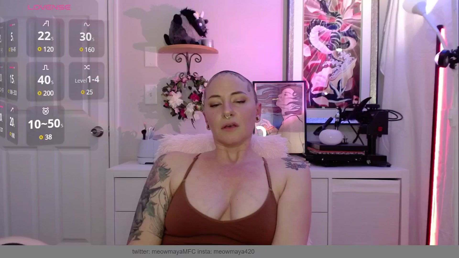 Gallery image thumbnail from MeowMaya's myfreecams stream on, 04/07/2025, 20:49 image 19 of 20