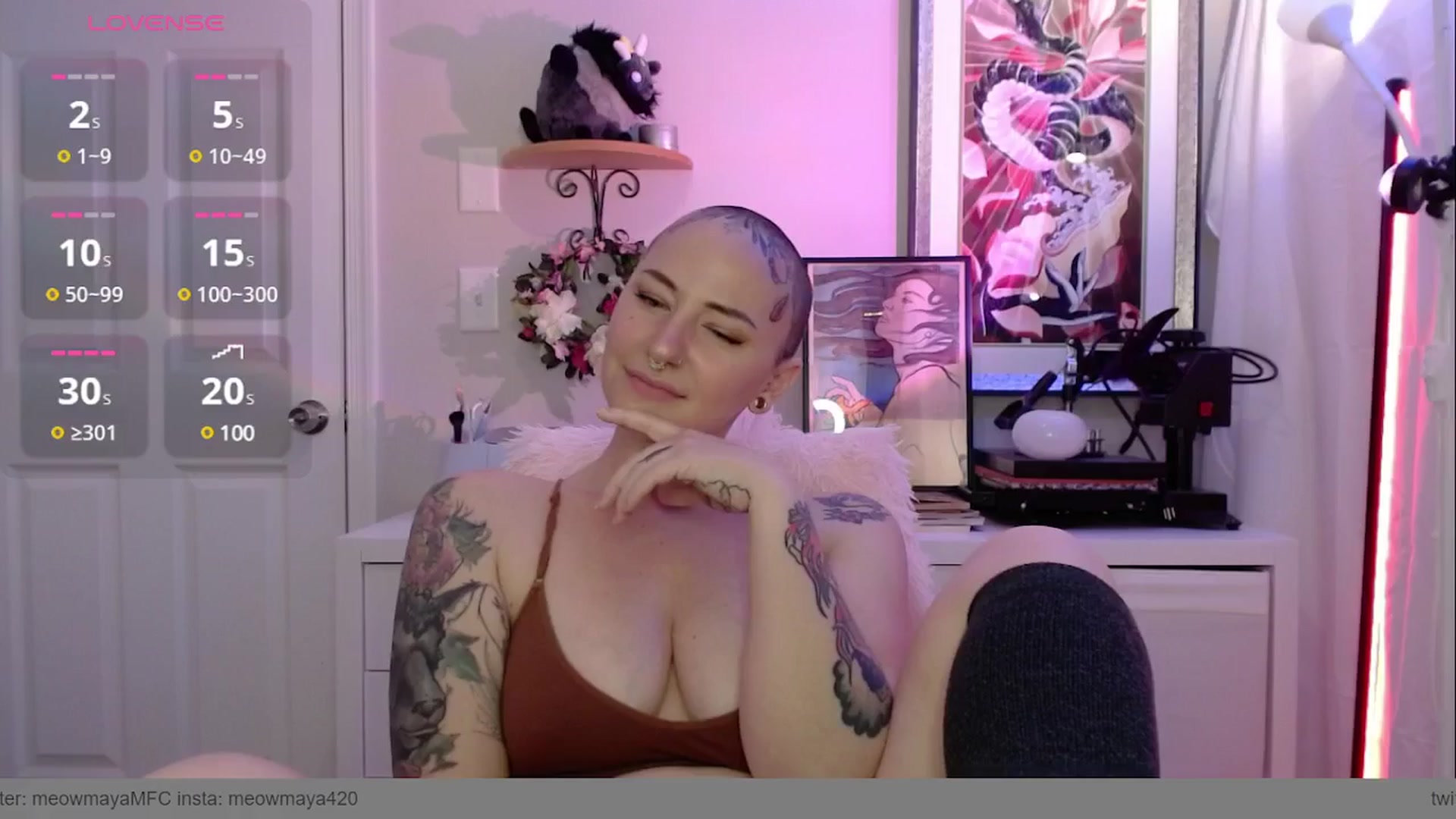 Gallery image thumbnail from MeowMaya's myfreecams stream on, 04/07/2025, 20:49 image 1 of 20