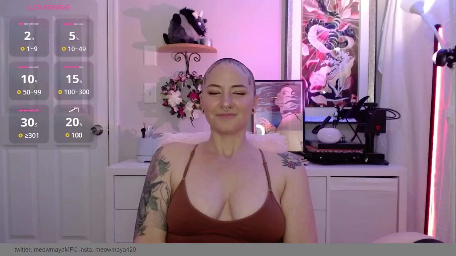 Gallery image thumbnail from MeowMaya's myfreecams stream on, 04/07/2025, 20:49 image 6 of 20