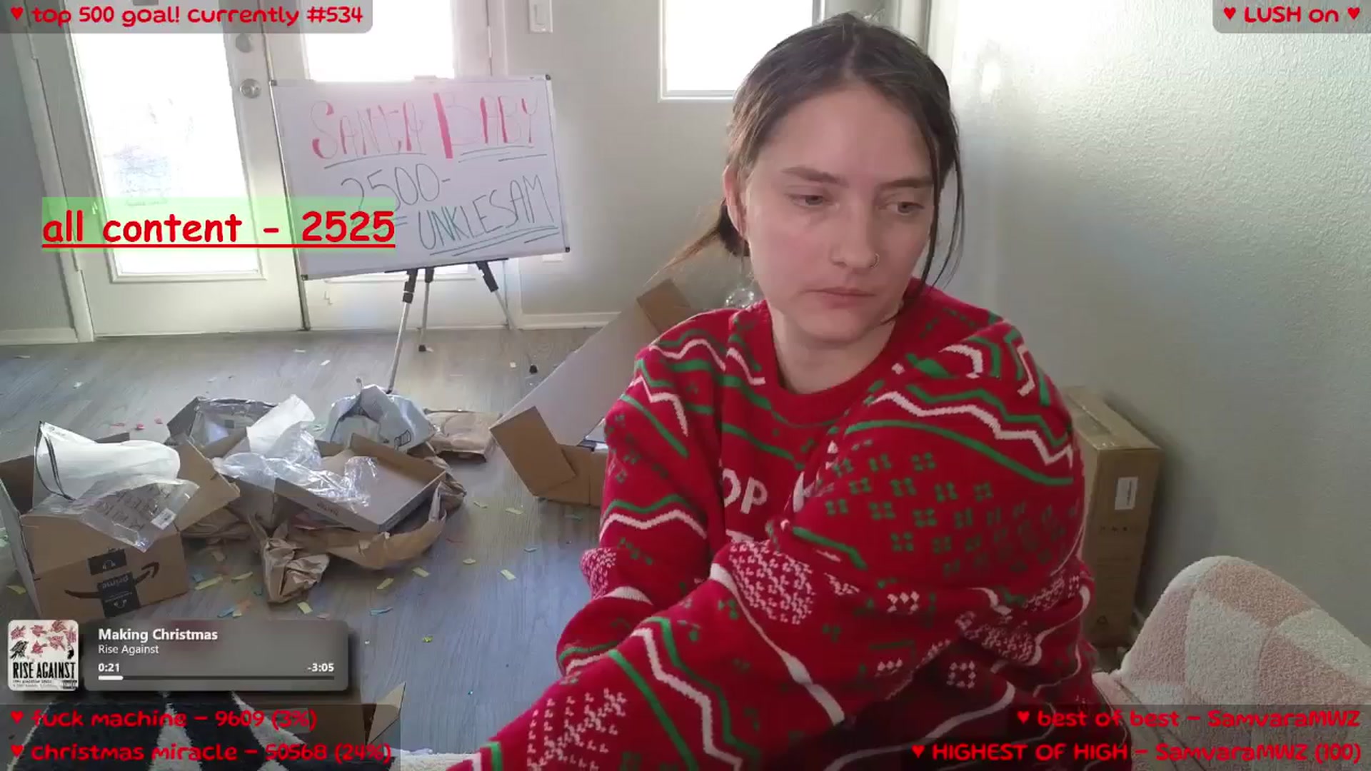 Gallery image thumbnail from Meowz's myfreecams stream on, 12/25/2025, 23:18 image 13 of 20