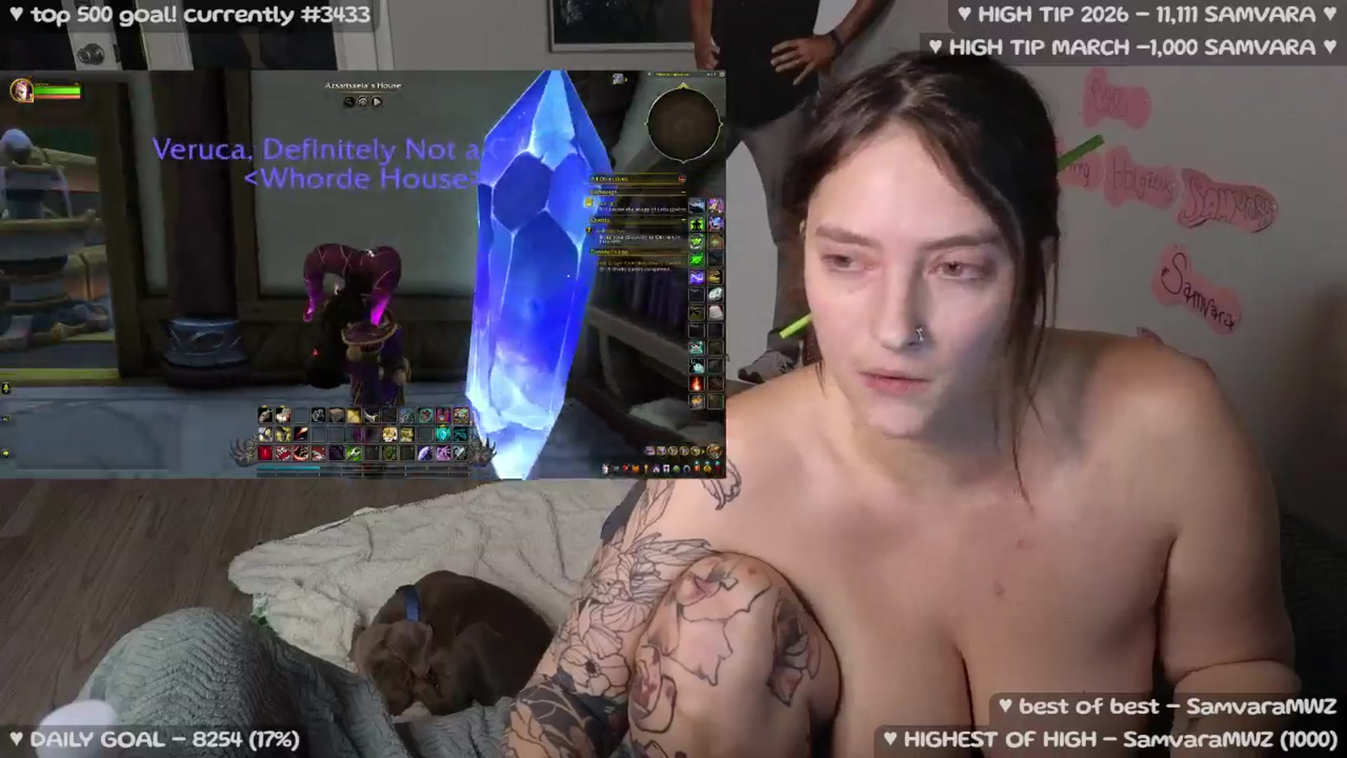 Gallery image thumbnail from Meowz's myfreecams stream on, 03/08/2026, 03:14 image 16 of 20