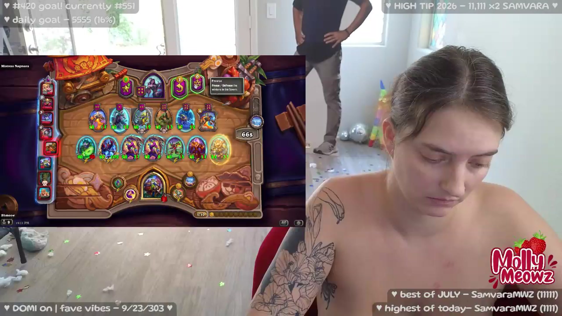 Gallery image thumbnail from Meowz's myfreecams stream on, 07/19/2026, 19:19 image 20 of 20