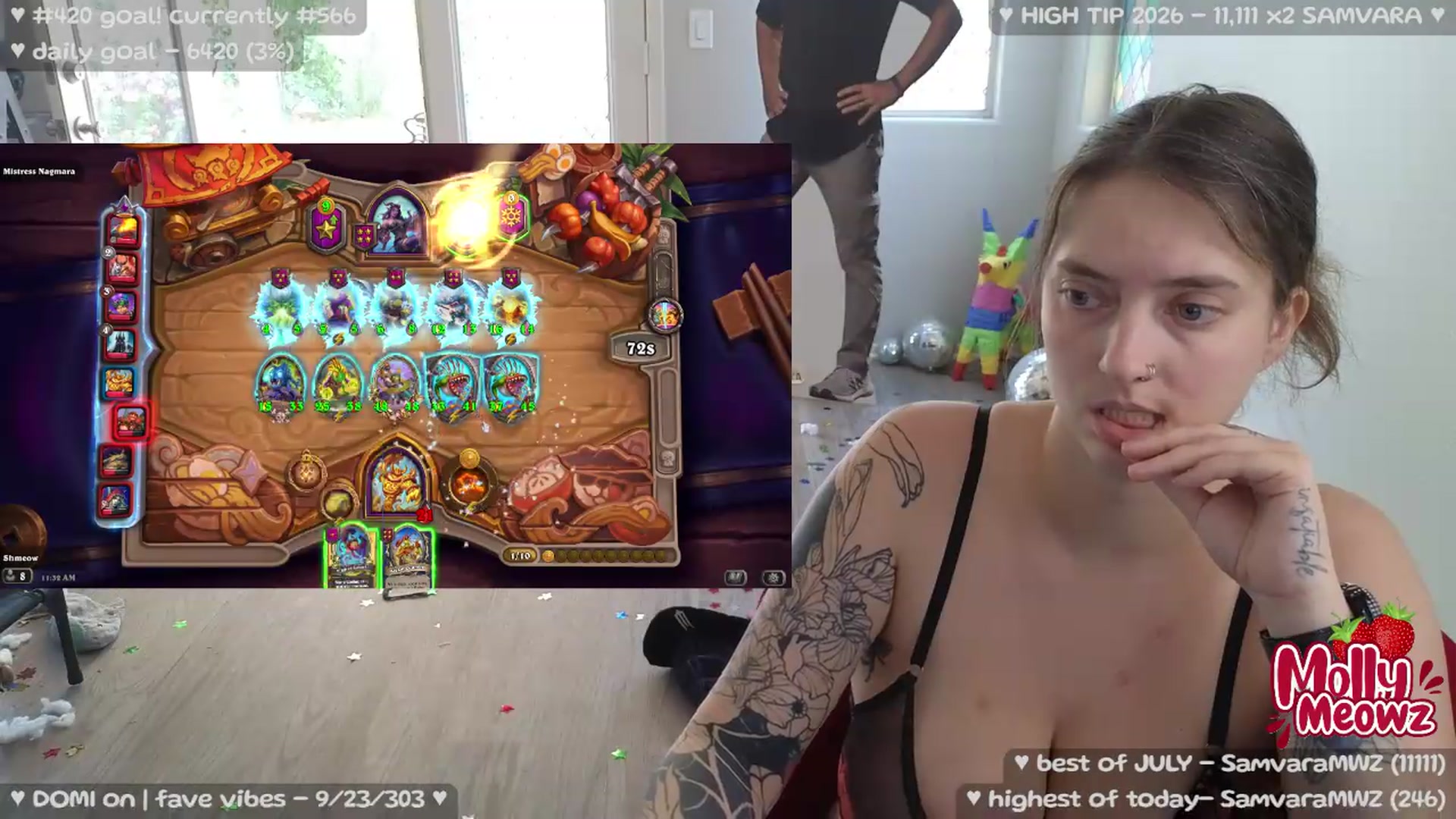 Gallery image thumbnail from Meowz's myfreecams stream on, 07/19/2026, 19:19 image 12 of 20