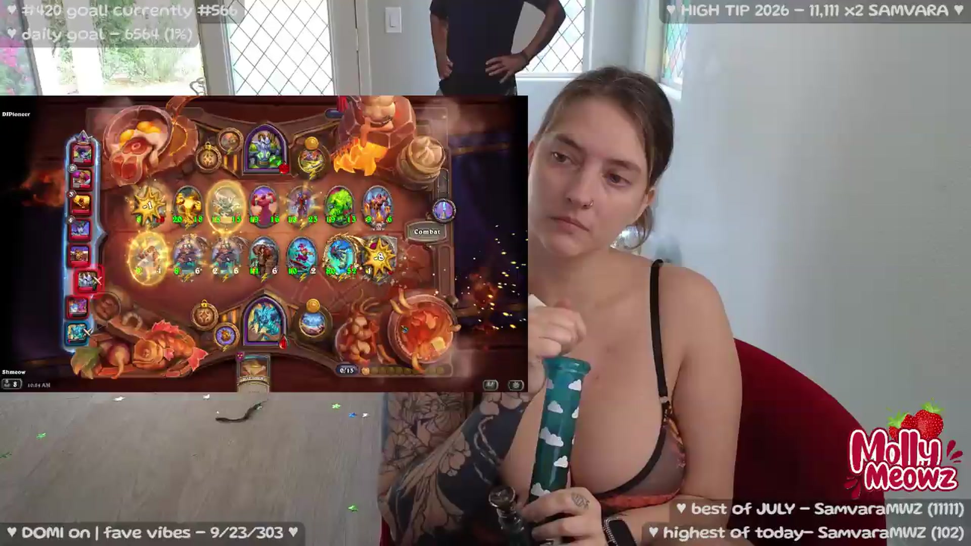 Gallery image thumbnail from Meowz's myfreecams stream on, 07/19/2026, 19:19 image 4 of 20