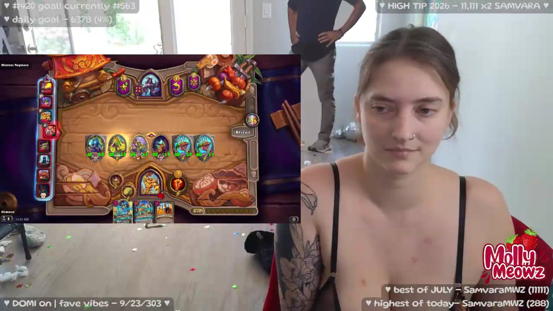 Gallery image thumbnail from Meowz's myfreecams stream on, 07/19/2026, 19:19 image 13 of 20