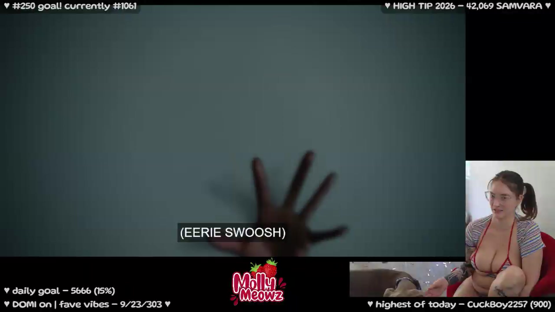 Gallery image thumbnail from Meowz's myfreecams stream on, 08/04/2026, 01:40 image 10 of 20