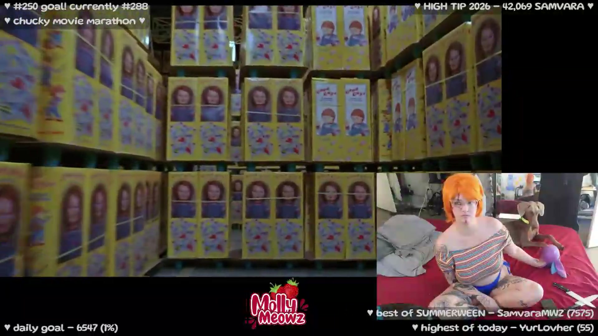 Gallery image thumbnail from Meowz's myfreecams stream on, 08/18/2026, 24:06 image 18 of 20