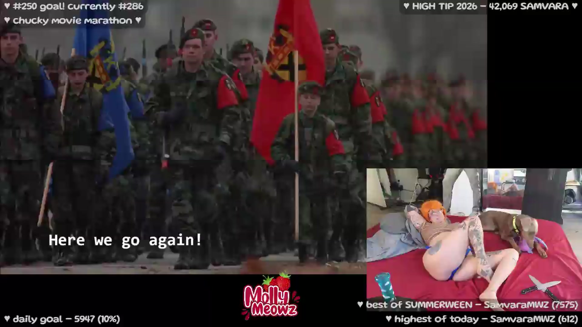 Gallery image thumbnail from Meowz's myfreecams stream on, 08/18/2026, 24:54 image 17 of 20