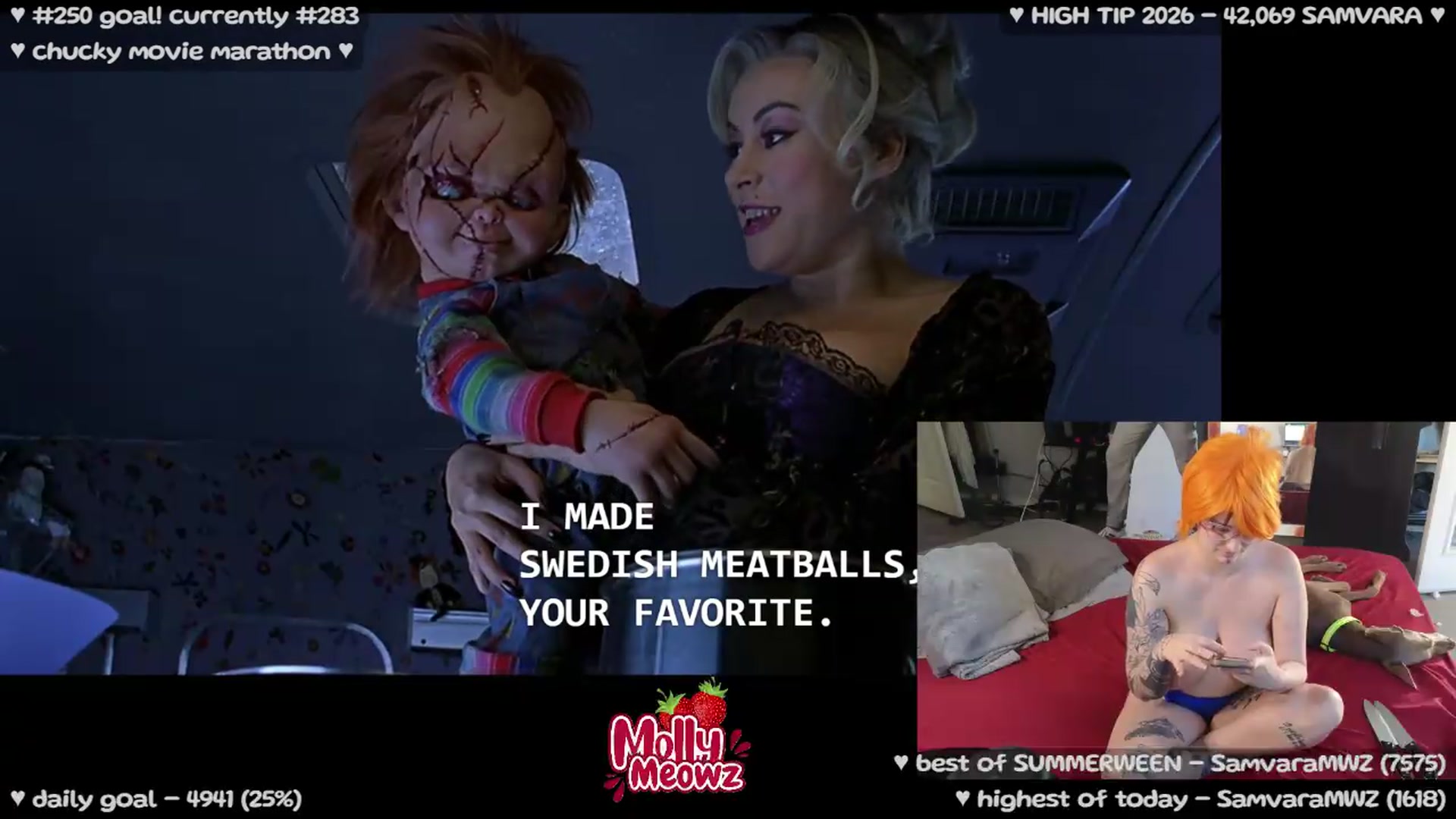 Gallery image thumbnail from Meowz's myfreecams stream on, 08/18/2026, 02:38 image 8 of 20