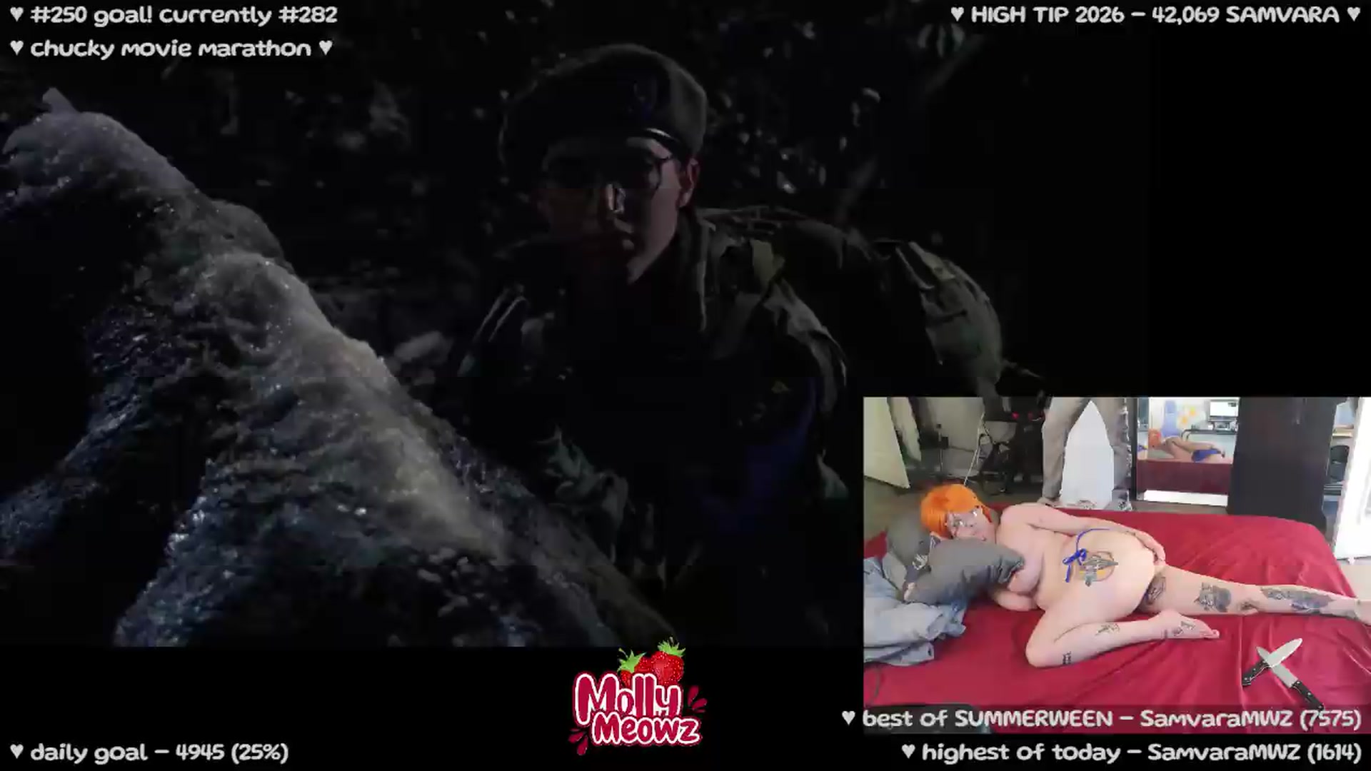 Gallery image thumbnail from Meowz's myfreecams stream on, 08/18/2026, 02:38 image 1 of 20