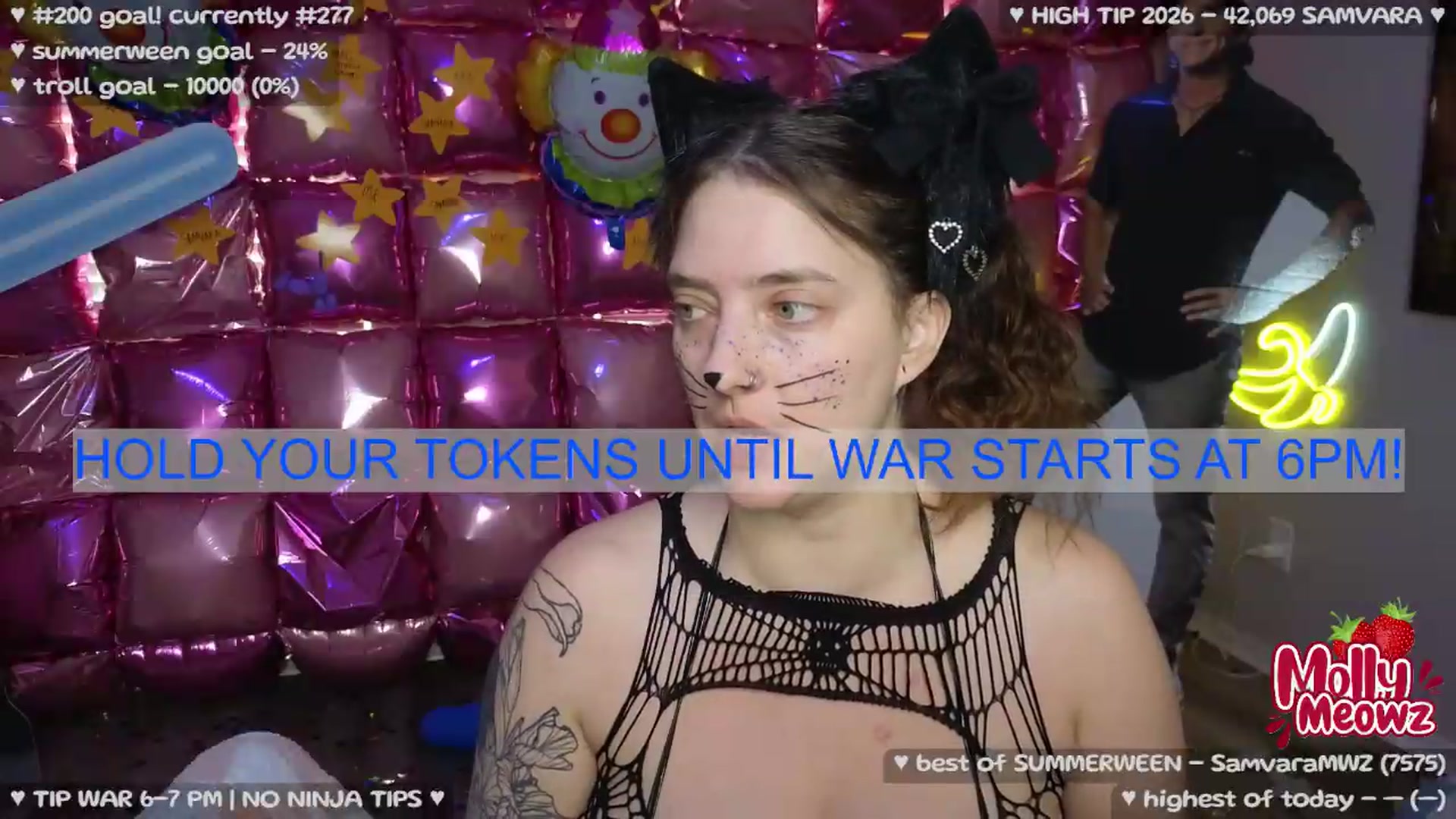 Gallery image thumbnail from Meowz's myfreecams stream on, 08/30/2026, 02:26 image 3 of 20