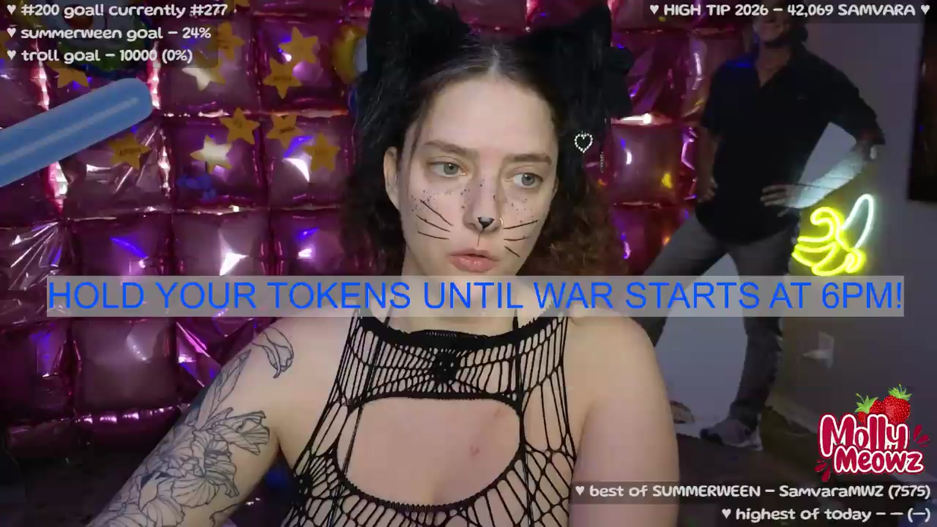 Gallery image thumbnail from Meowz's myfreecams stream on, 08/30/2026, 02:26 image 2 of 20