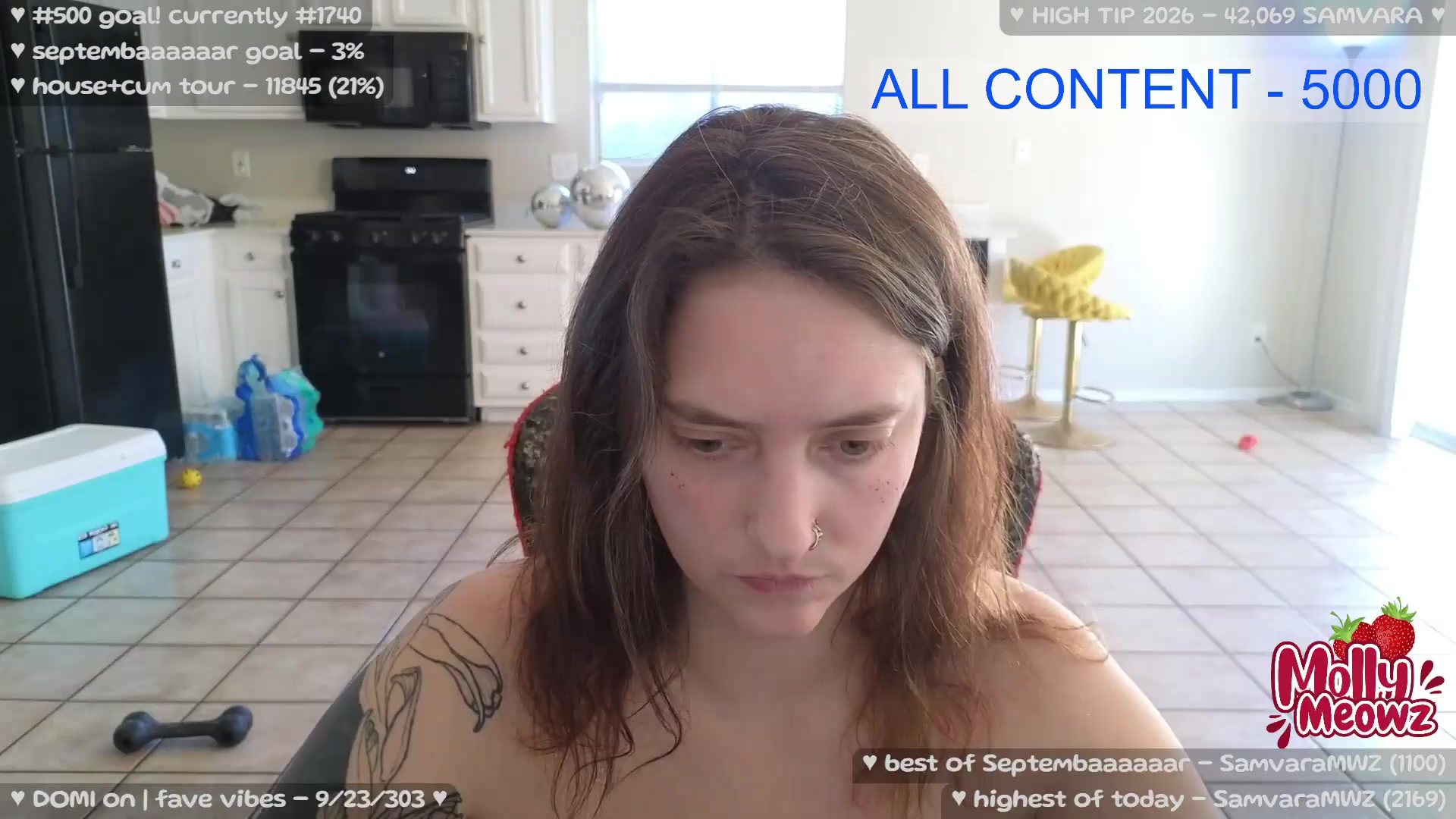 Gallery image thumbnail from Meowz's myfreecams stream on, 09/05/2026, 24:04 image 19 of 20