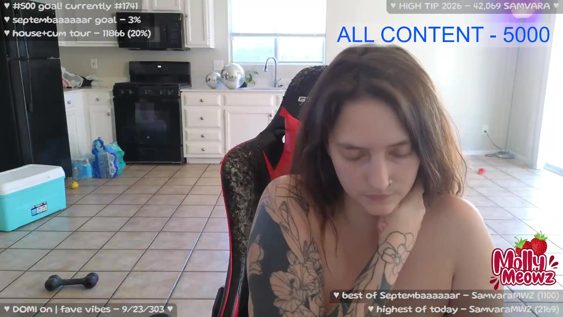 Gallery image thumbnail from Meowz's myfreecams stream on, 09/05/2026, 24:04 image 18 of 20