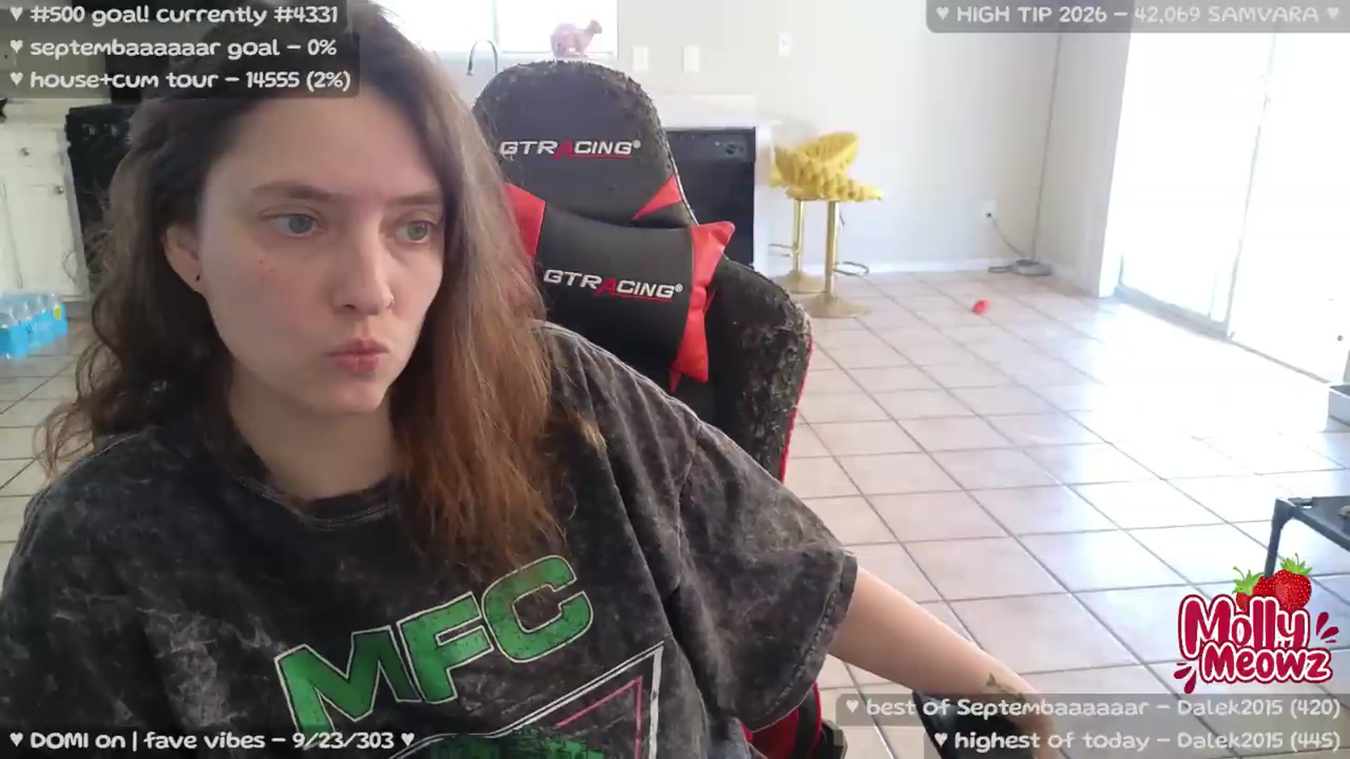 Gallery image thumbnail from Meowz's myfreecams stream on, 09/05/2026, 24:04 image 6 of 20