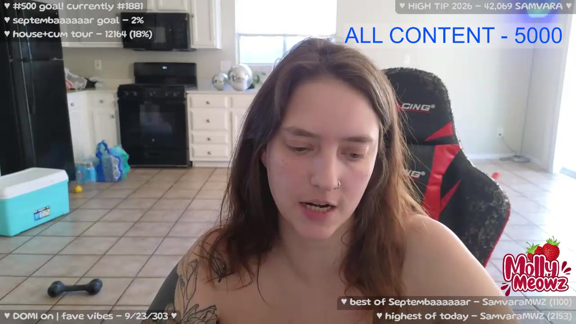 Gallery image thumbnail from Meowz's myfreecams stream on, 09/05/2026, 24:04 image 16 of 20