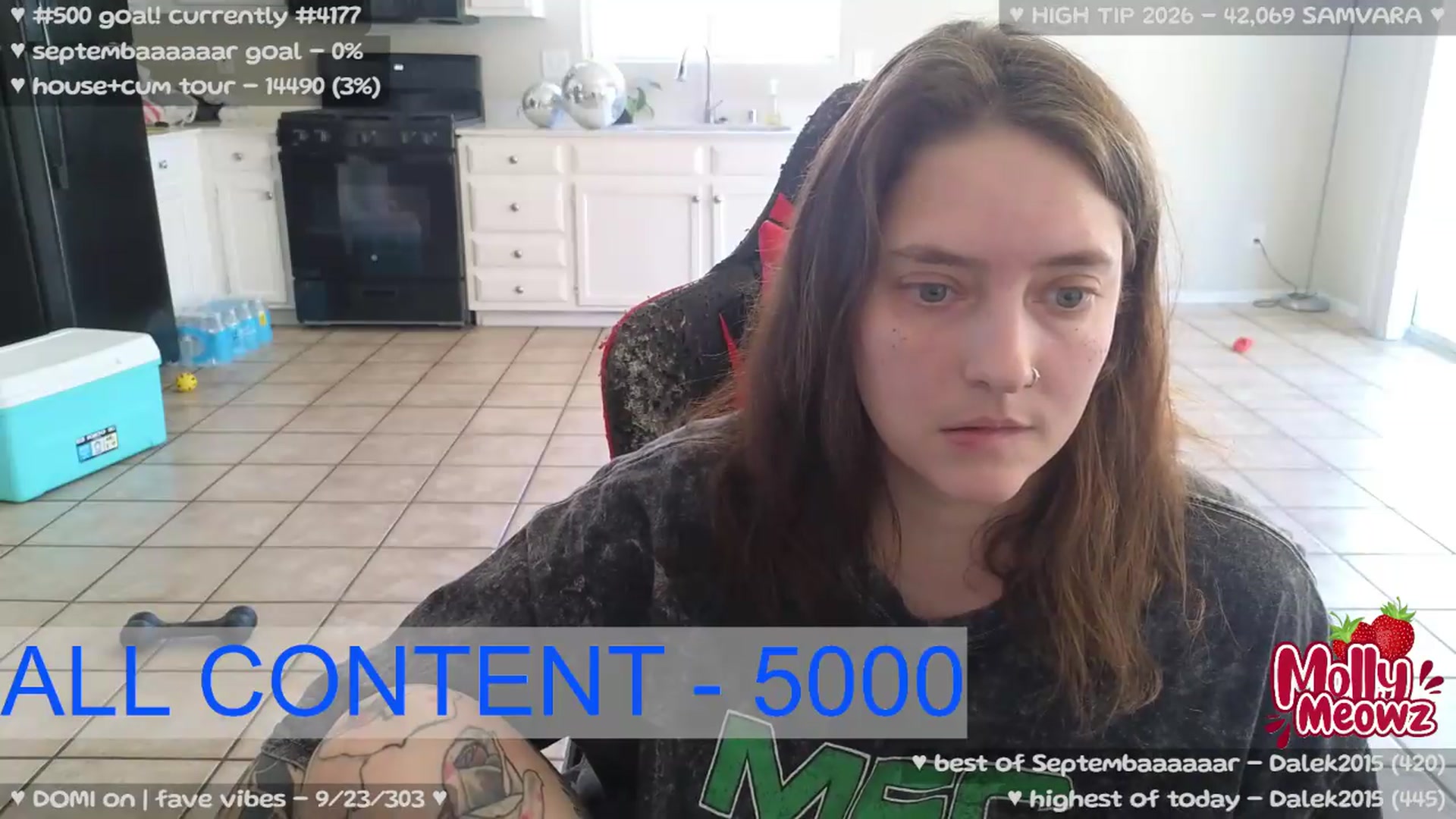 Gallery image thumbnail from Meowz's myfreecams stream on, 09/05/2026, 24:04 image 8 of 20