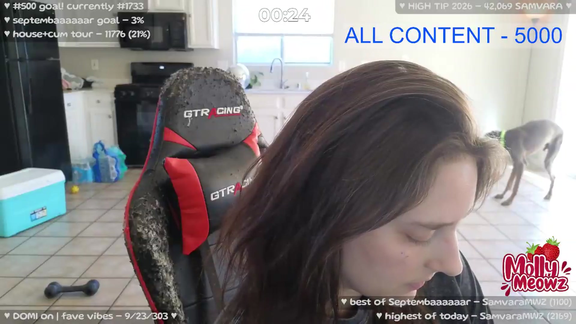 Gallery image thumbnail from Meowz's myfreecams stream on, 09/05/2026, 24:20 image 20 of 20
