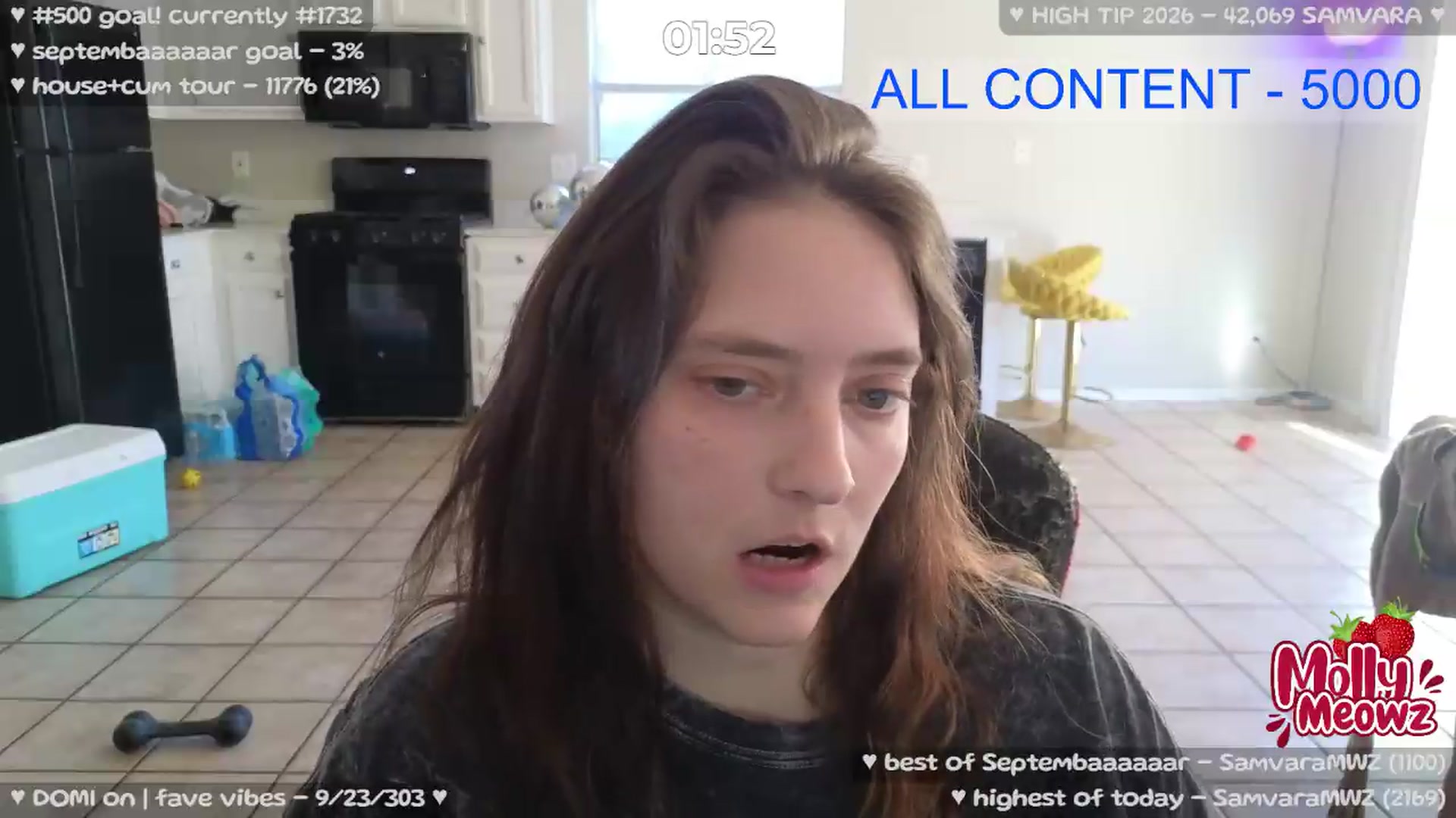 Gallery image thumbnail from Meowz's myfreecams stream on, 09/05/2026, 24:20 image 18 of 20