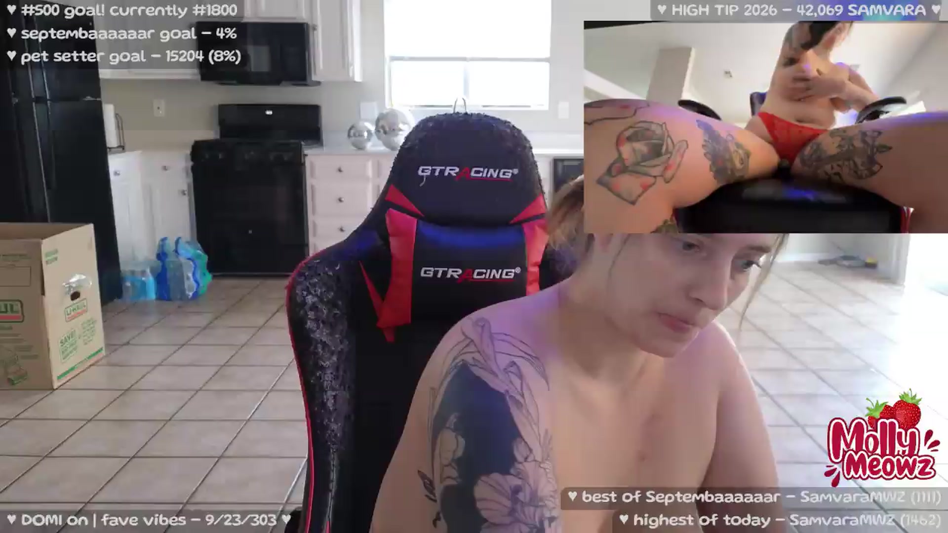 Gallery image thumbnail from Meowz's myfreecams stream on, 09/07/2026, 23:56 image 12 of 20