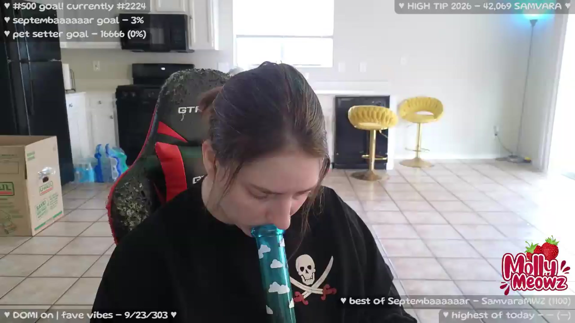 Gallery image thumbnail from Meowz's myfreecams stream on, 09/07/2026, 23:56 image 1 of 20