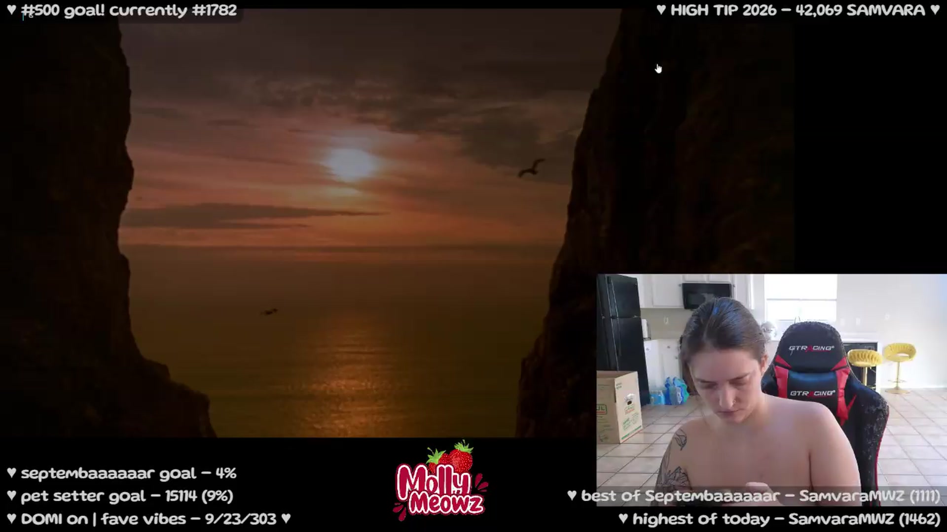 Gallery image thumbnail from Meowz's myfreecams stream on, 09/08/2026, 02:43 image 2 of 20