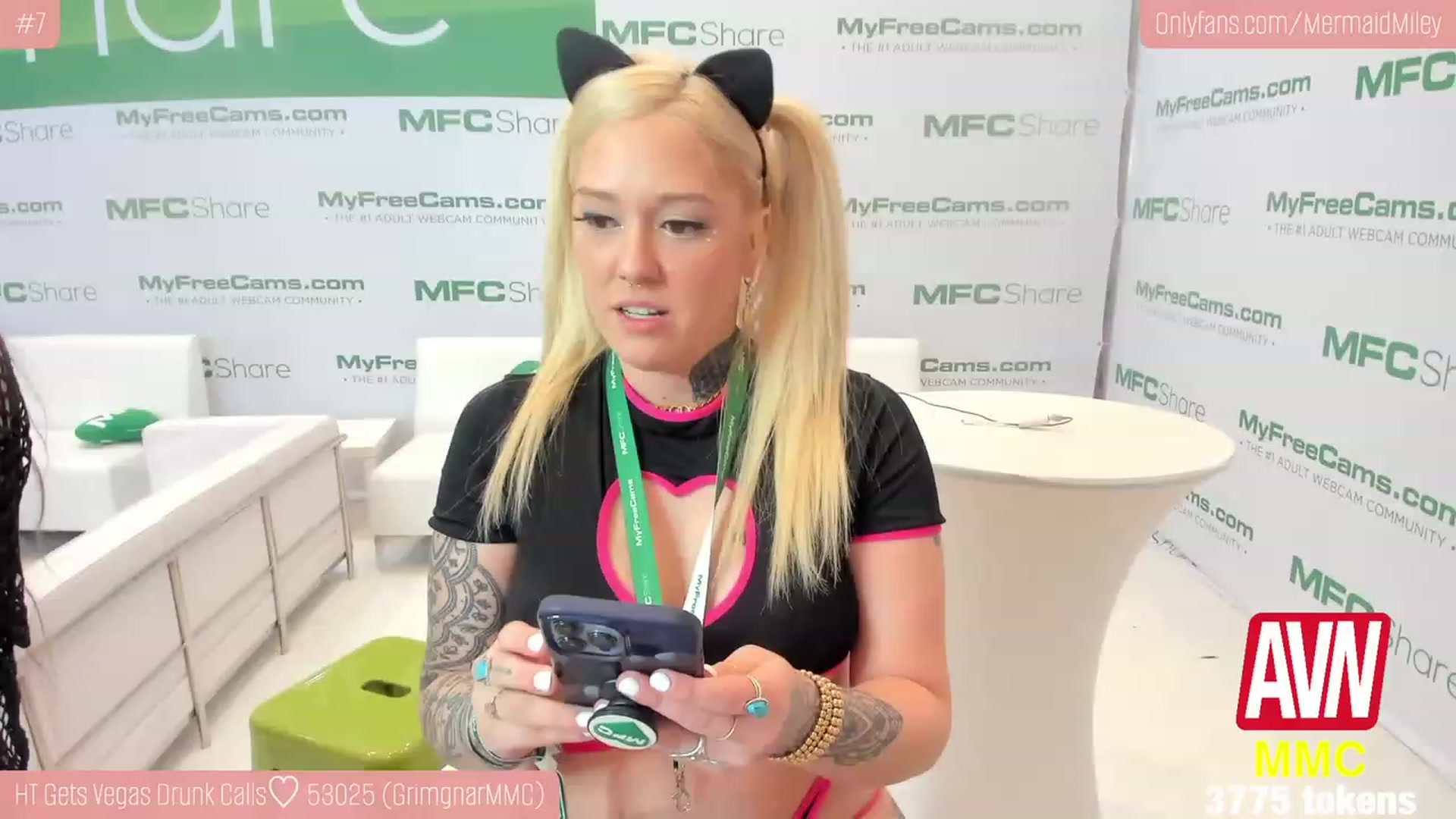 Gallery image thumbnail from Mermaidmiley's myfreecams stream on, 01/07/2023, 01:34 image 5 of 20