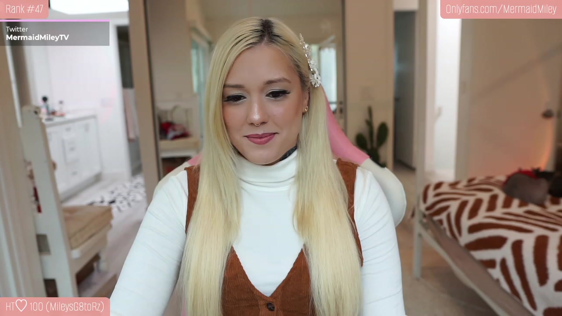 Gallery image thumbnail from Mermaidmiley's myfreecams stream on, 01/30/2023, 21:01 image 13 of 20