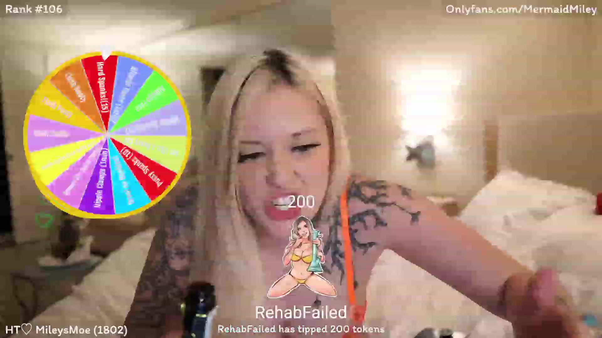 Gallery image thumbnail from Mermaidmiley's myfreecams stream on, 02/05/2023, 08:43 image 20 of 20