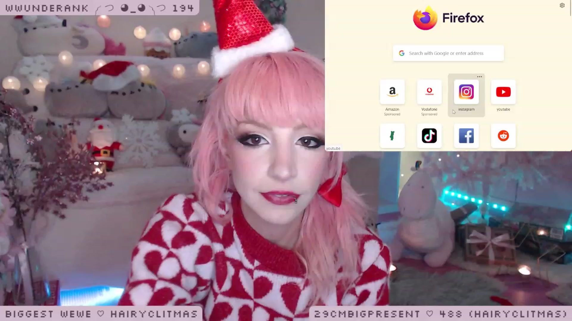 Gallery image thumbnail from MerryBishmas's myfreecams stream on, 12/23/2022, 24:12 image 1 of 20