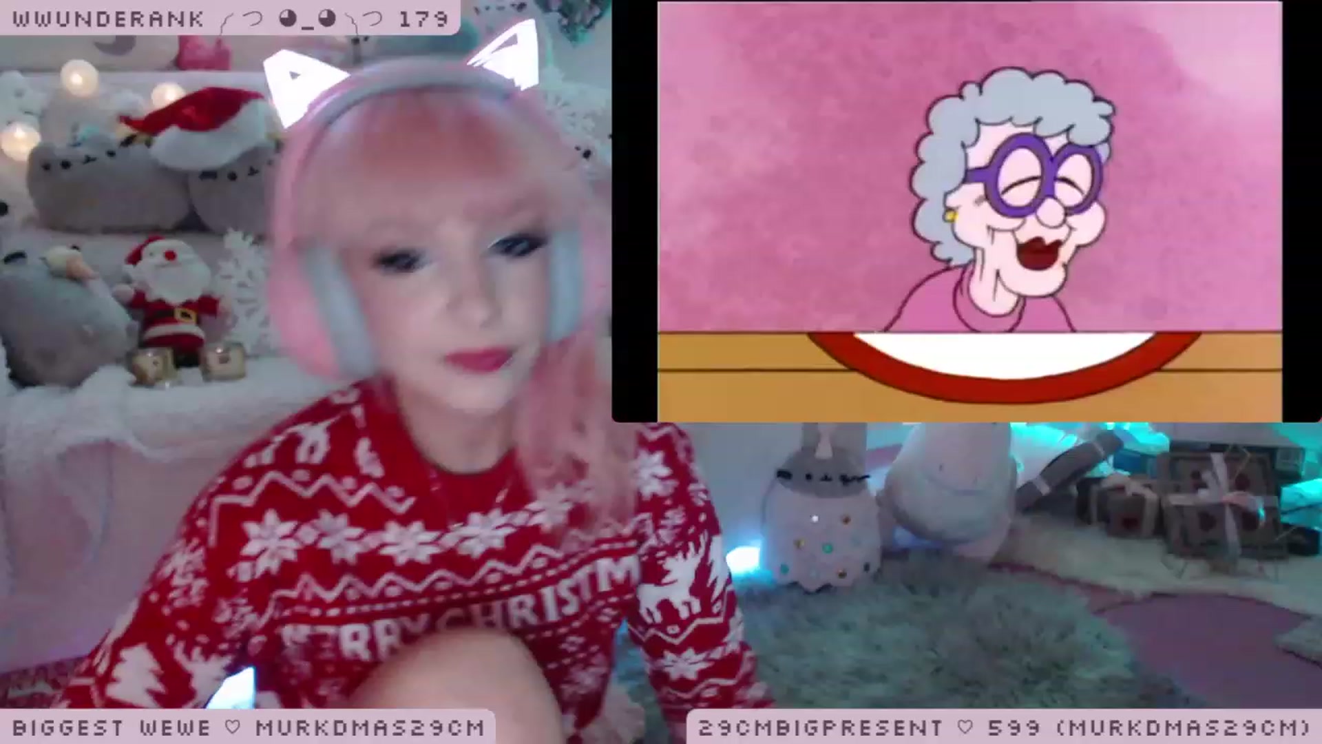 Gallery image thumbnail from MerryBishmas's myfreecams stream on, 12/25/2022, 02:49 image 8 of 20